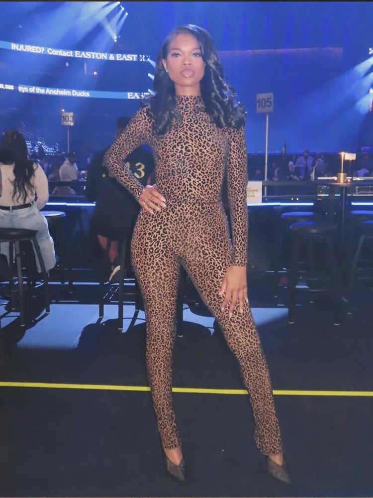 Sweet Leopard Jumpsuit