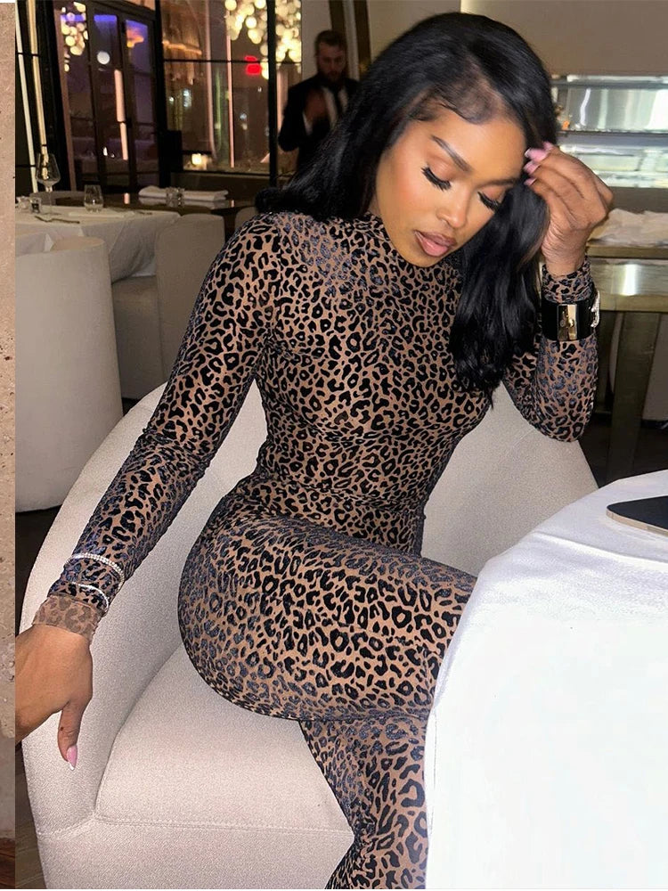 Sweet Leopard Jumpsuit